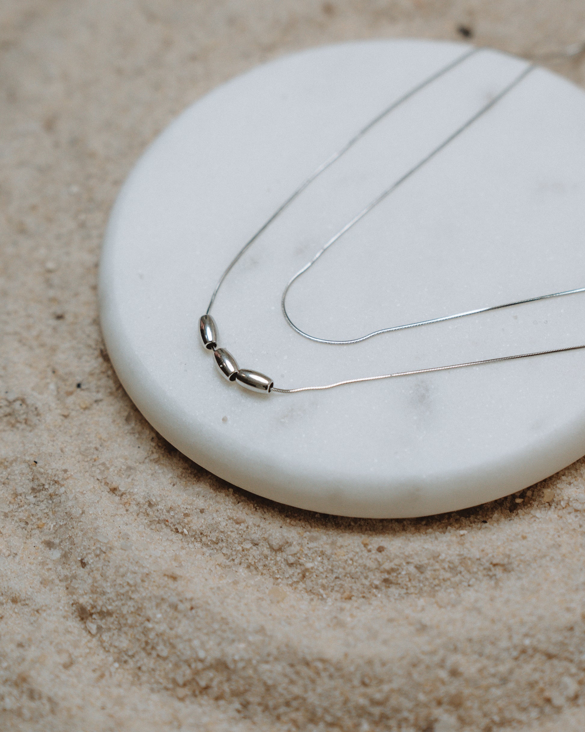 Inara silver Necklace