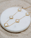 White Clover Necklace