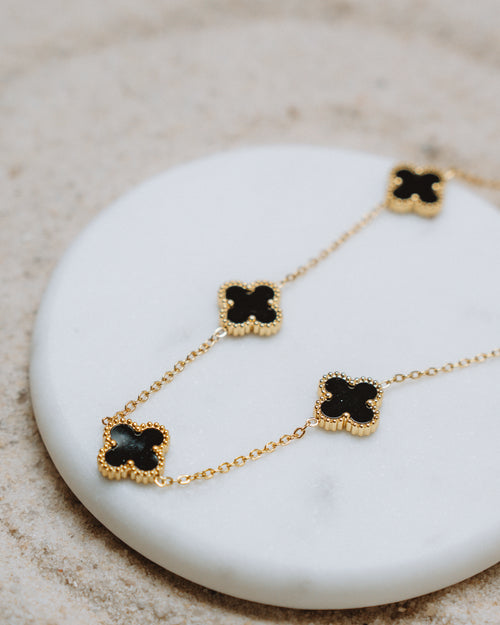 Black Clover Necklace