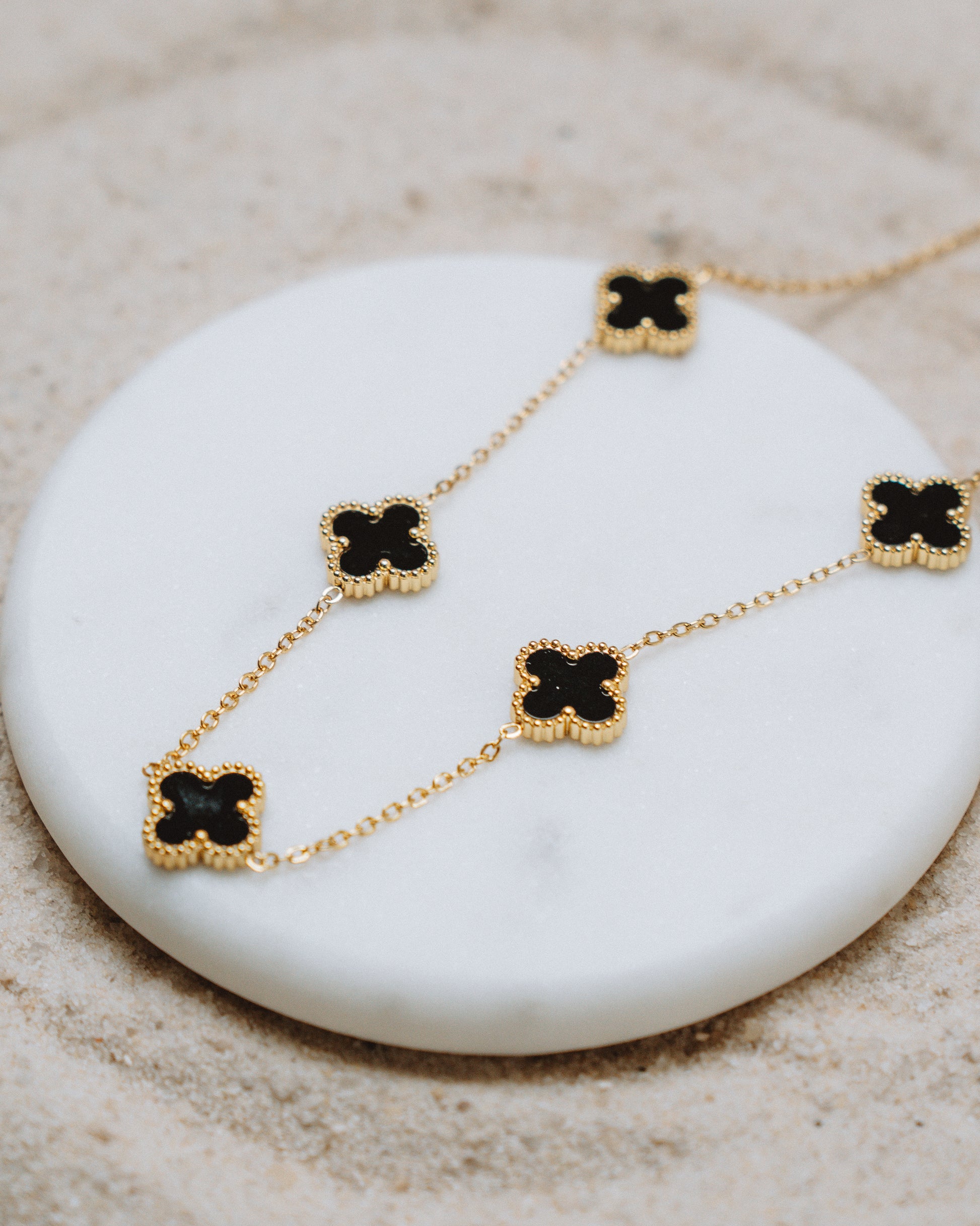 Black Clover Necklace