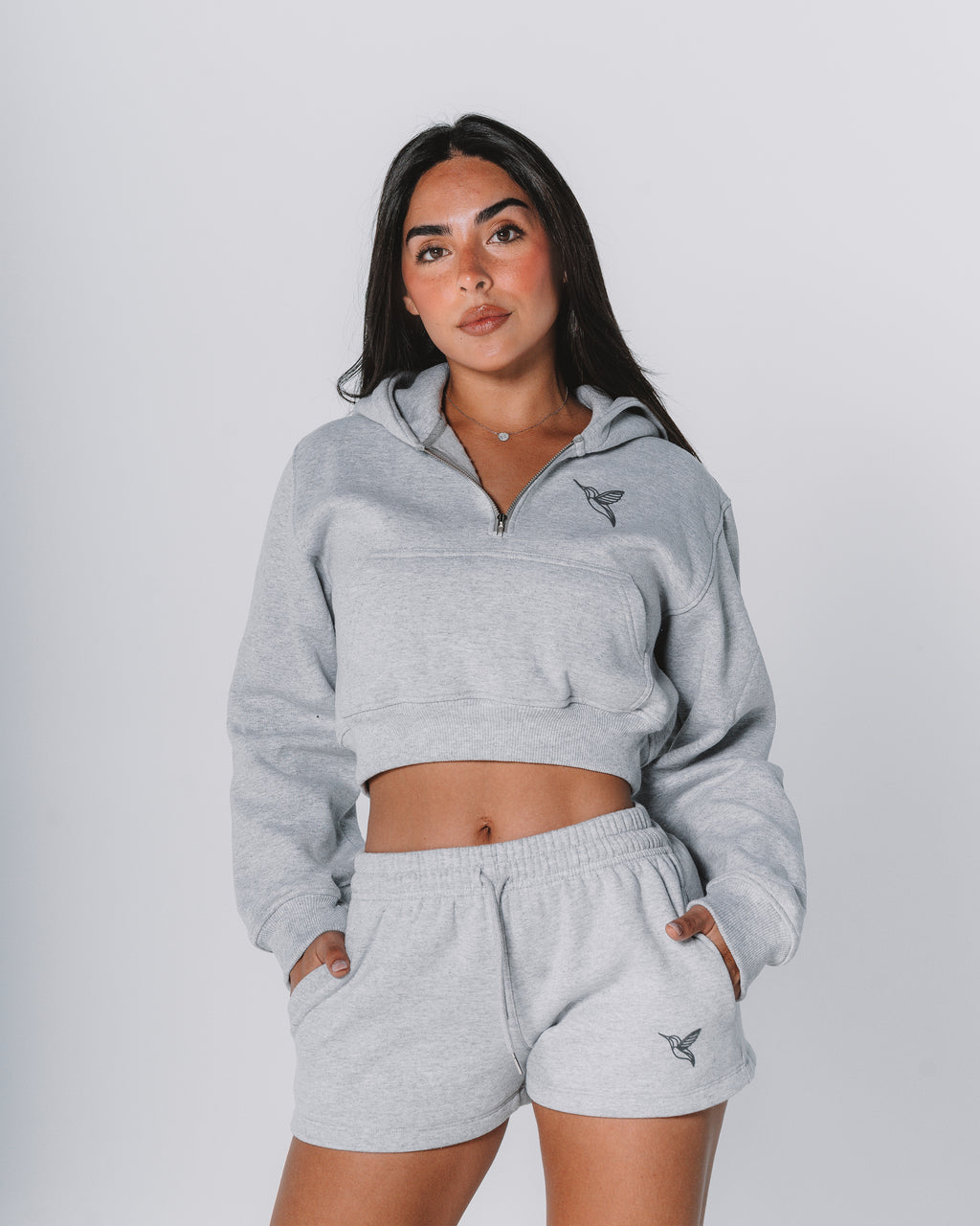 Ocean sweatshort / Gray