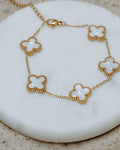 White Clover Bracelet