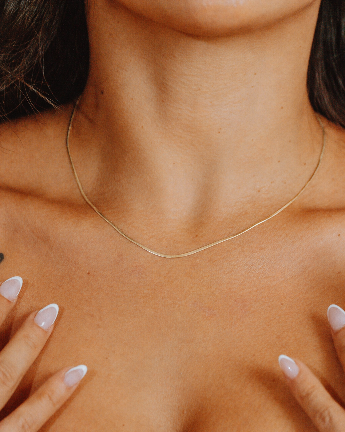 Tiny Snake Necklace