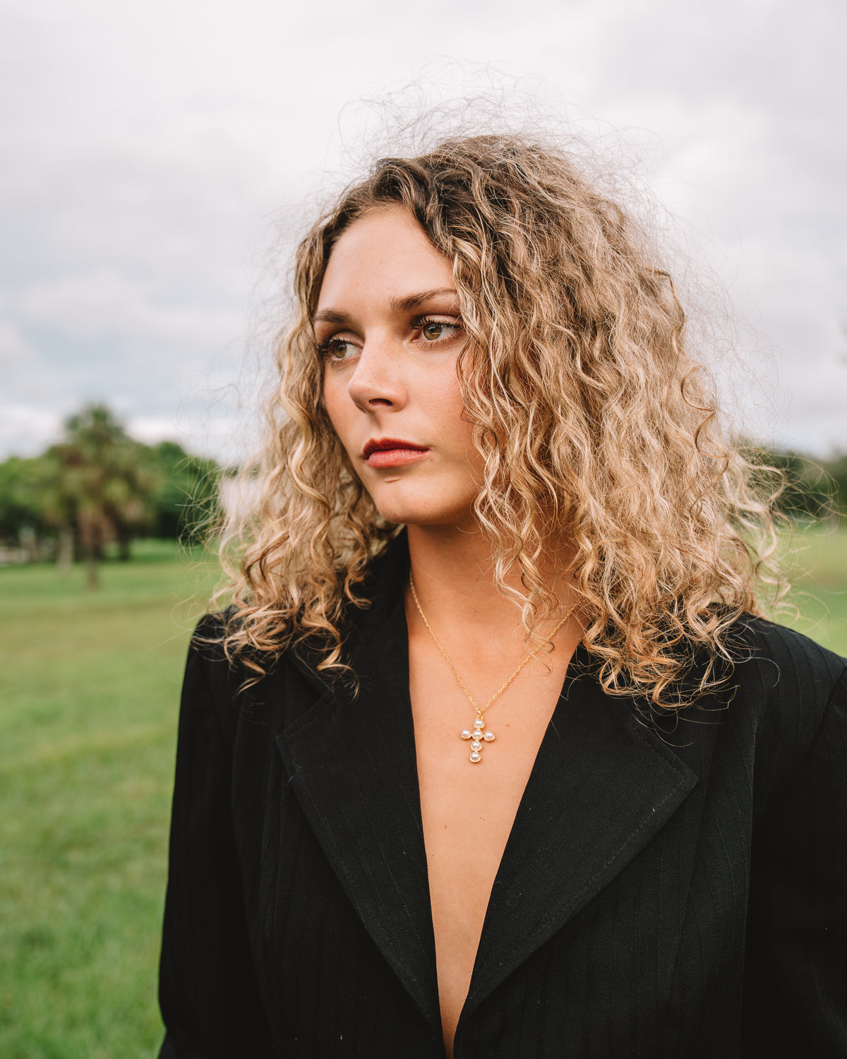 Grace Cross Necklace