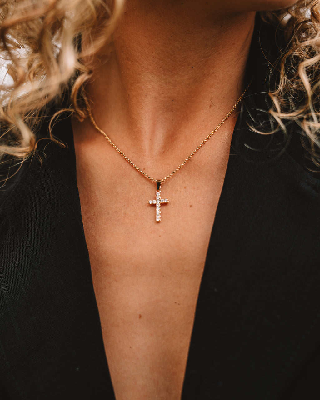 Grace Cross Necklace