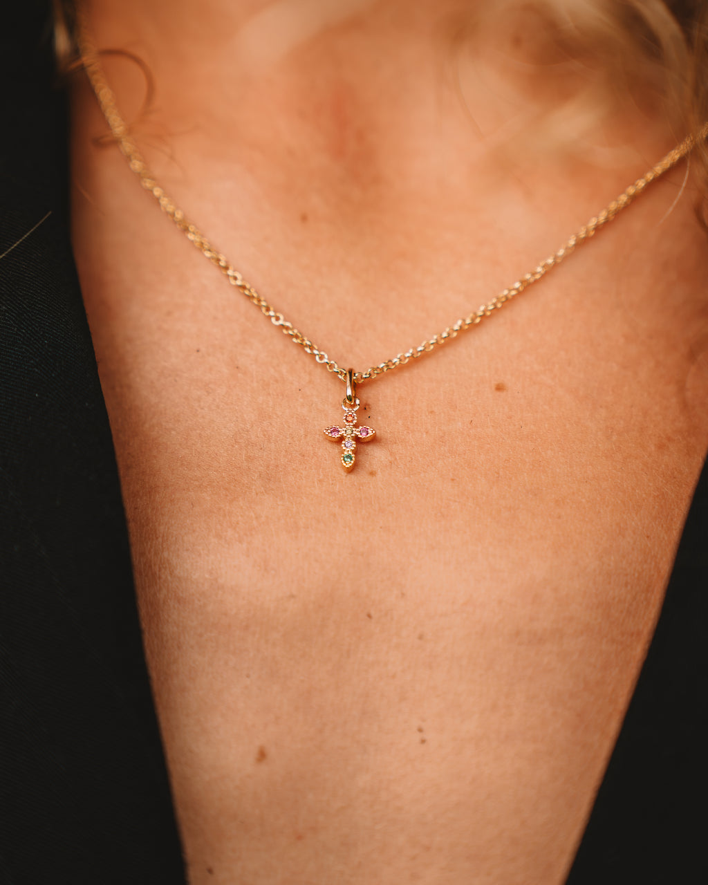 Divine Cross Necklace