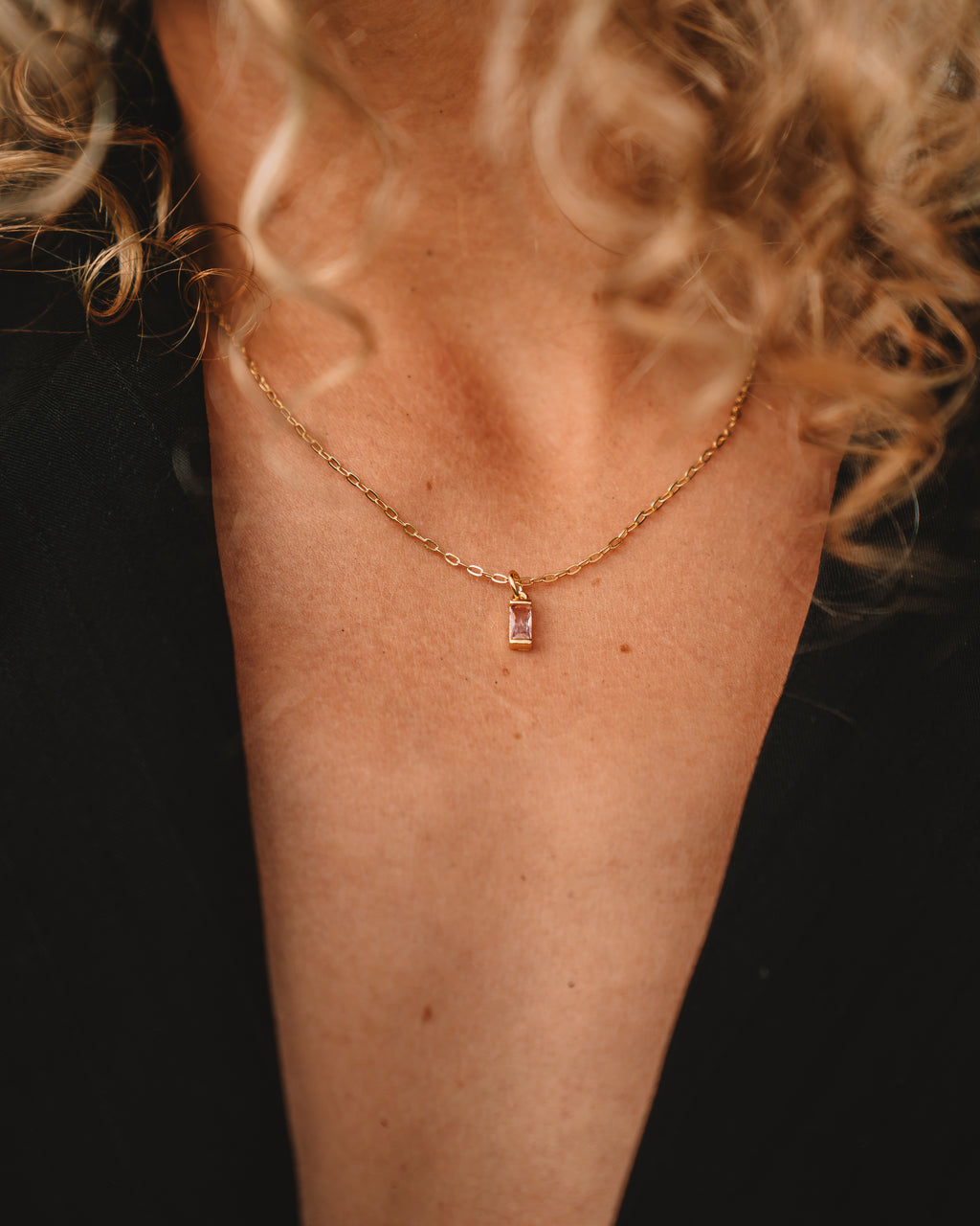 Thea Pink Necklace