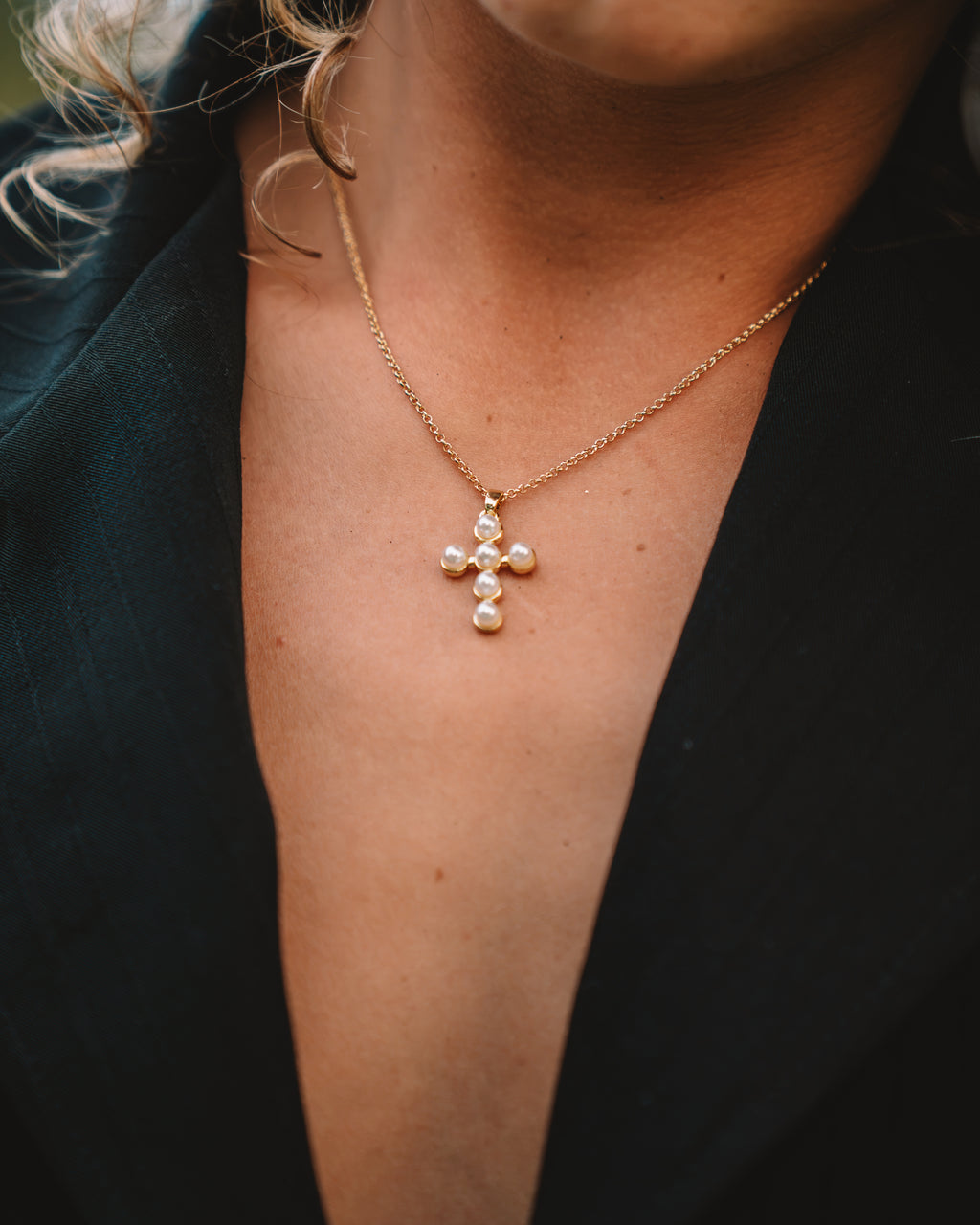 Grace Cross Necklace