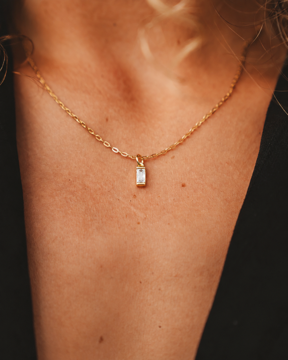 Thea White Necklace