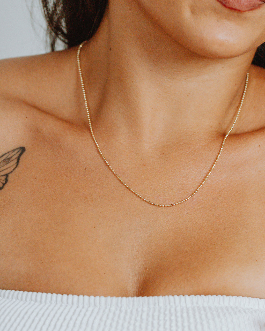 Beaded Chain Necklace