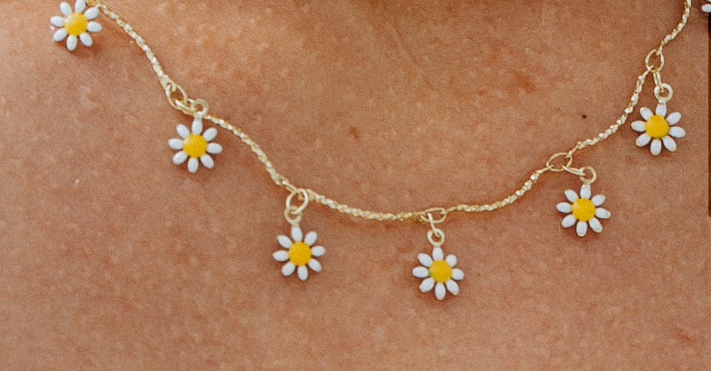 Sunflower Necklace