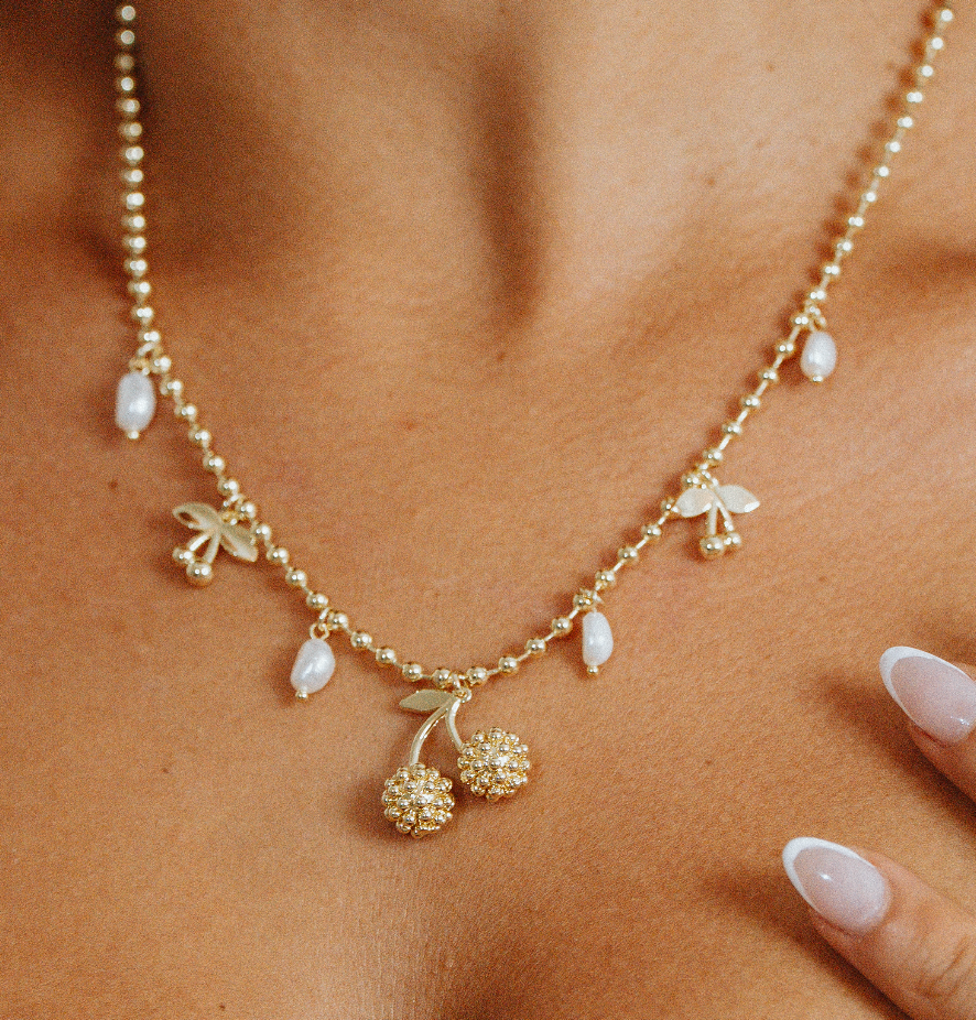 Cherry Glow Necklace