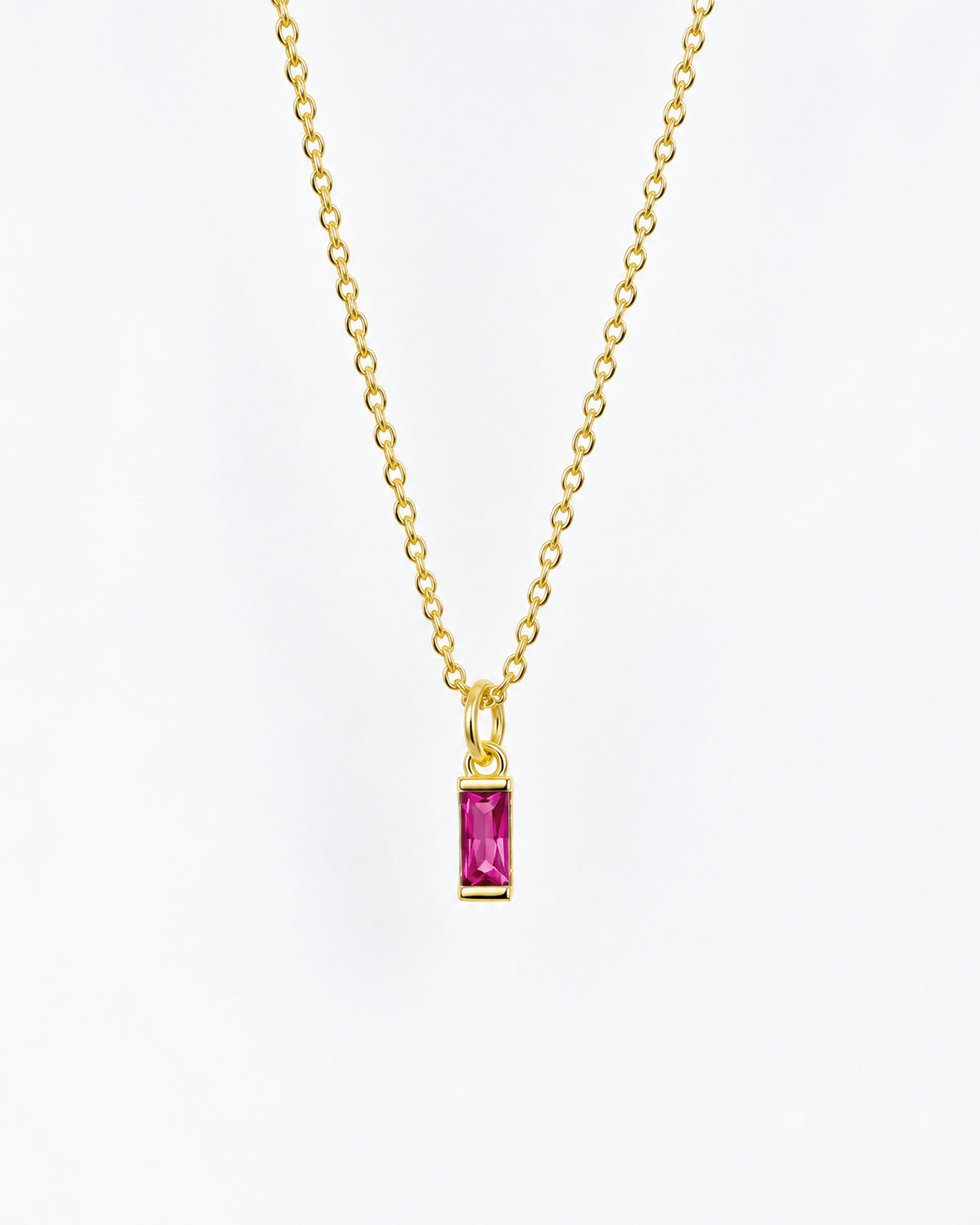 Thea Ruby Red Necklace