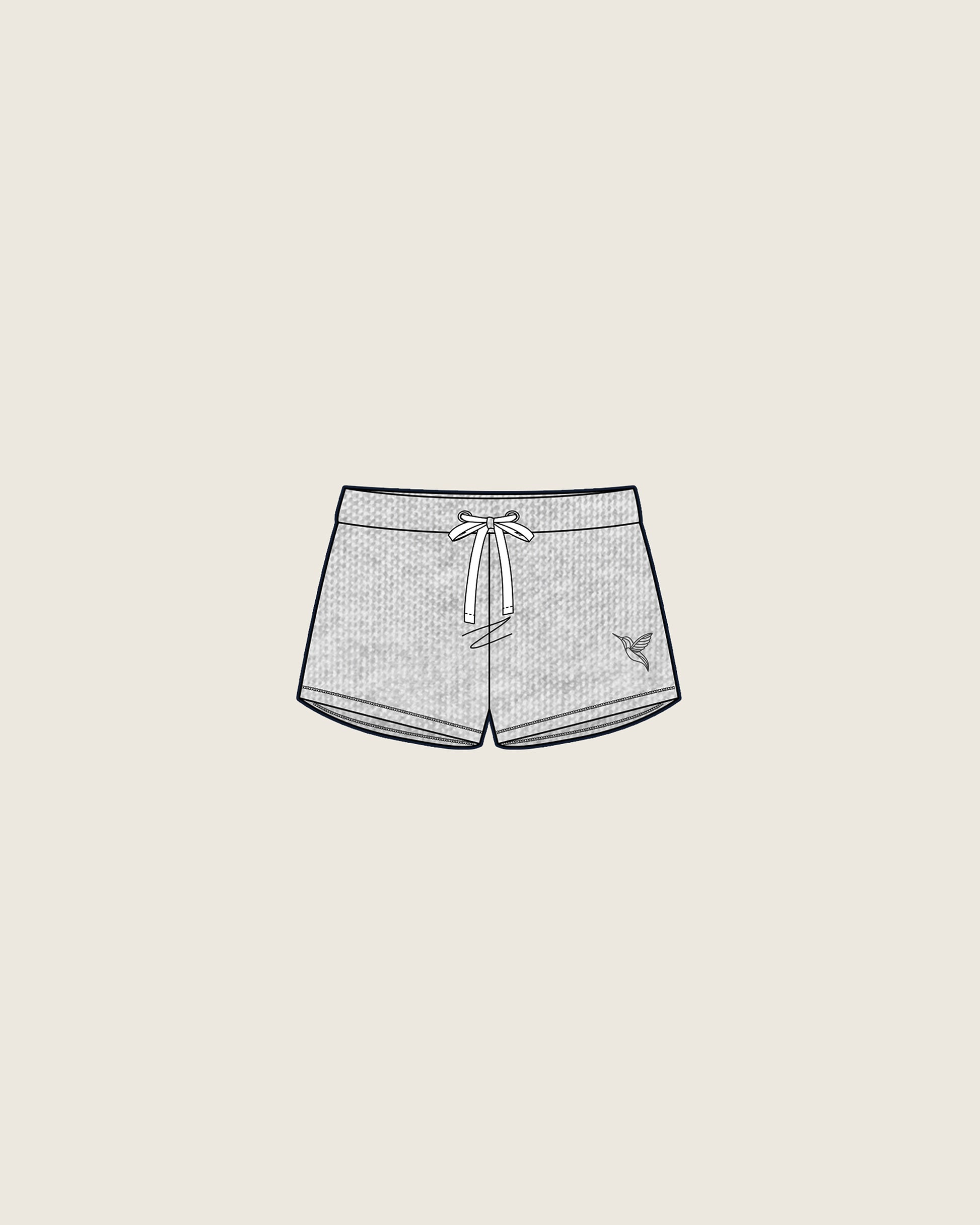 Ocean sweatshort / Gray